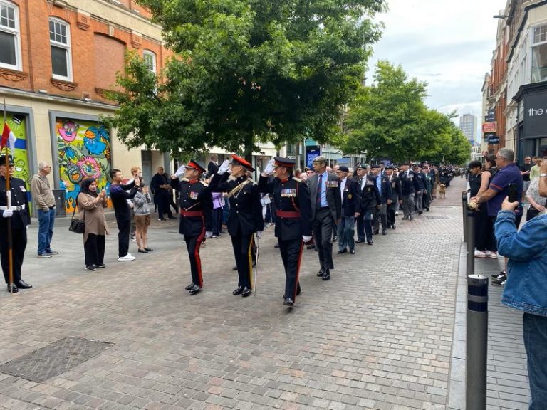 Armed Forces Day Parade Leicester 29th June 2024