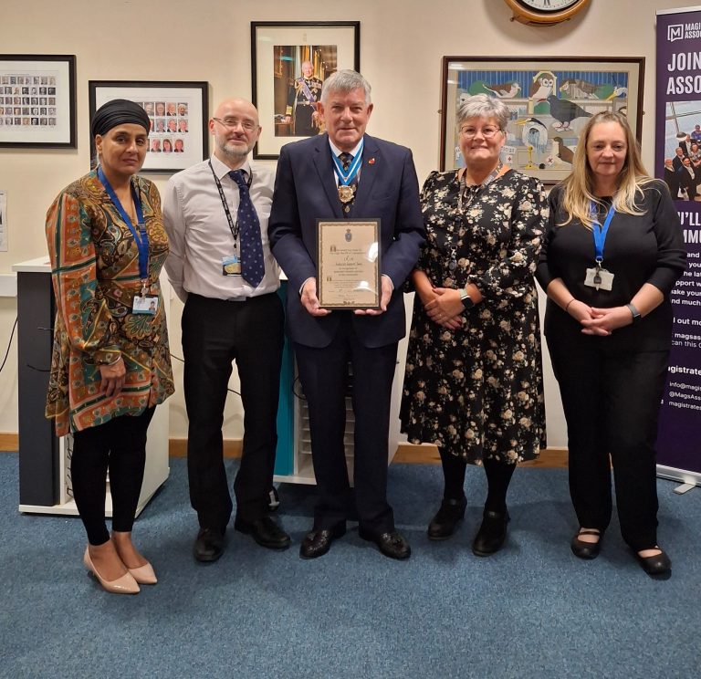 HS award Judicial Support Team